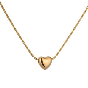 שרשרת תליון לב תלת מימד