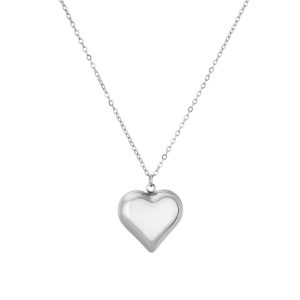 שרשרת תליון לב גדול