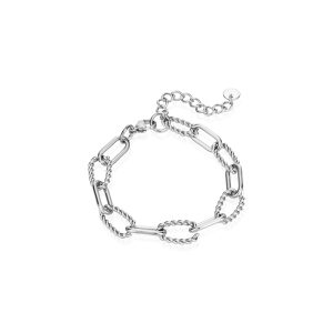 צמיד חוליות בגוון כסף